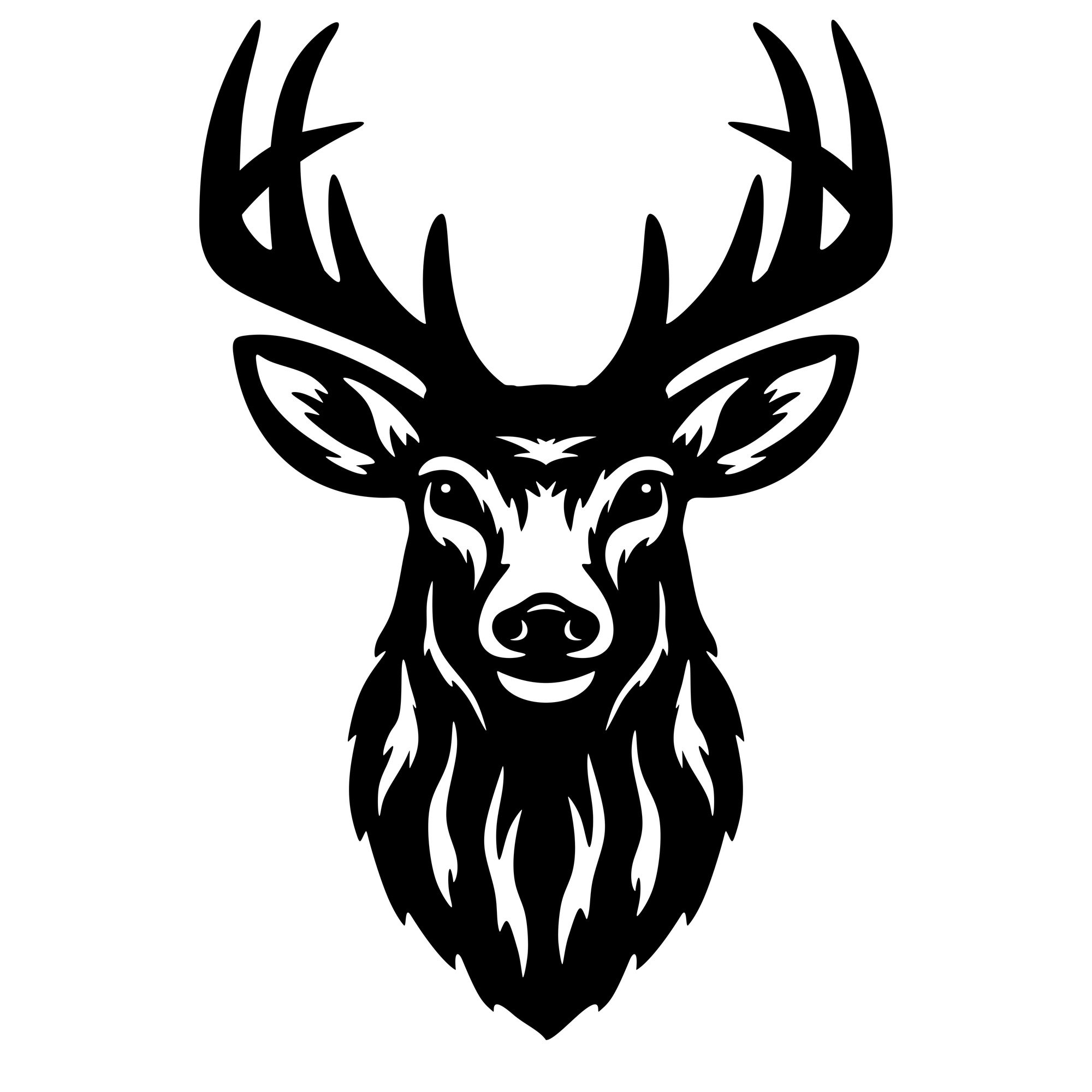 Geometrische dieren enkellaags