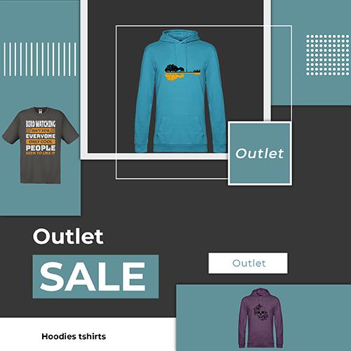 Outlet Sale: Hoodies en T-Shirts