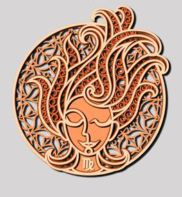 Sterrenbeeld – Gelaserd Hout (4 lagen)